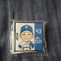 【新品未開封】北海道日本ハムファイターズ 水野達稀 大航海は続くアクリルバッチ