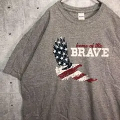 1064 US古着　GILDAN ギルダン　XL Tシャツ グレー　ゆるダボ