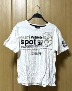 WORLD SMACK ホワイト Tシャツ L