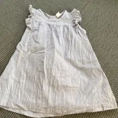 2回着用 ラベンダーワンピース 95cm