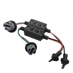 ウインカーリレー ハイフラ 防止抵抗 T20 LED ワンタッチ 2個セット