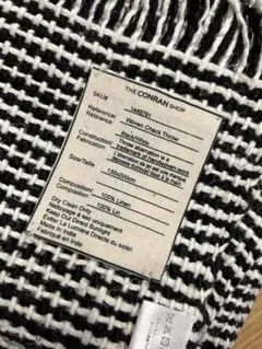 布団・毛布 THE CONRAN SHOP Check Throw 135x200cm THE CONRAN SHOP Check Throw 135x200cm