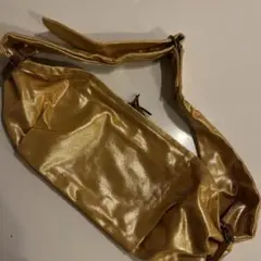 キャピタル ゴールド 箔キャンバス 金 スナフキンバッグ ボディバッグ