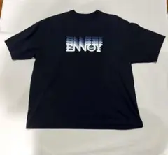 ENNOY ELECTRIC LOGO GRADATION SS TEE