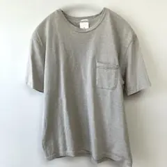 maillot マイヨ　tシャツ 無地　ポケット　日本製　美品　サイズ1