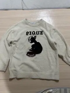 GELATO PIQUE 犬イラスト ボアパジャマ
