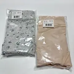 【未使用品】セシール ショーツ Lサイズ 2枚 グレーモク シルクアイボリー