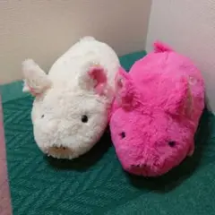 バンビーナ ふぁふぁとんさま ぬいぐるみ ピンク ブタぬいぐるみ とんさま bambina バンビーナ ぶた ぬいぐるみ タグ付き - メルカリ