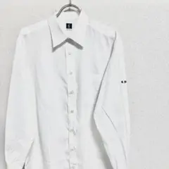 イヴサンローラン 長袖ドレスシャツ ワイシャツ シャドーストライプ メンズL相当