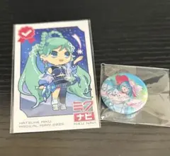 マジカルミライ2025 ミクナビ　ステッカー DBCブース 缶バッジ