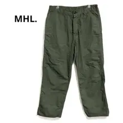 【MHL】エムエイチエル　ワークパンツ メンズ　コットンパンツ　Ｍサイズ