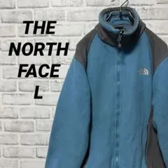 THE NORTH FACE ザノースフェイス ゆるだぼ フリースジャケット 青