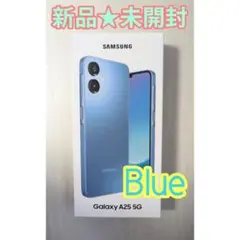 【新品★未開封】SAMSUNG Galaxy A25 5G SB ブルー