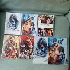 劇場版るろうに剣心 5部作DVDセット&クリアファイル付き