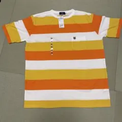 ケント　Tシャツ　3L オレンジ　ボーダー