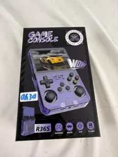 R36S ゲームコンソール 紫色 64GB