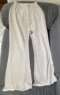 Style sea 美脚 フレアスウェットパンツ