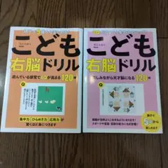 こども右脳ドリル 2冊セット