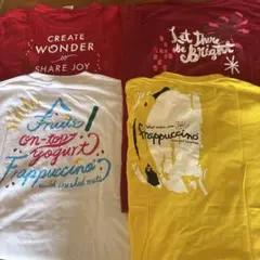 【非売品】スターバックス Tシャツ 4枚セット