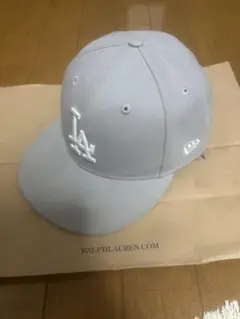 New Era LA 59FIFTY キャップ グレー 7 3/8