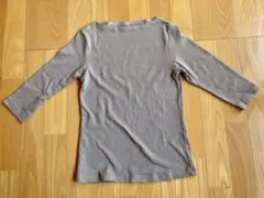 無印良品　ストレッチTシャツ七分袖　M