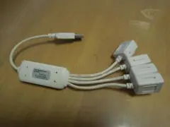 BUFFALO　USB4ポート（セパレーツ）ハブ　品番BHB4-U207/WH
