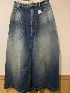 未使用✨タグ付　ミナペルホネン　always デニムスカート 38 定価4.4万 always デニムスカート - minä perhonen