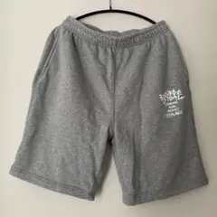 ダブルスティール　ハーフパンツ　LARGE 霜降りグレー　ハーパン　グレー