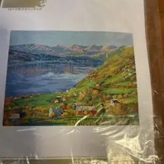 風景画 クロスステッチキット 50x40cm