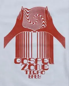 ゴスペルゾーン サイケデリックTシャツ_ビンテージテイスト 10oz White