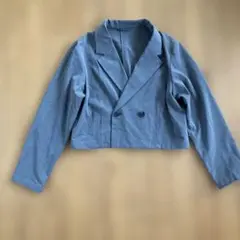 GU ガールズクロップドジャケット 長袖