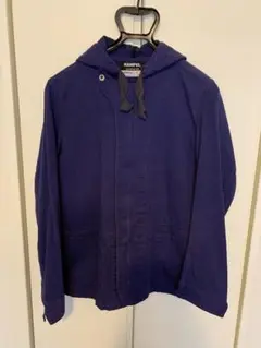 KEMPEL フード付きジャケット ネイビー