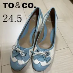 TO&CO. パンプス ヒール