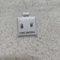 ピアス キュービックジルコニア