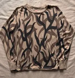 SupremeシュプリームトライバルカモフラージュロンT Supreme シュプリーム 19AW Supreme L/S Pocket TEE Tribal Camo