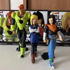 ドラゴンボールZ 人造人間　16号17号18号　3体セット　プライズ　出陣