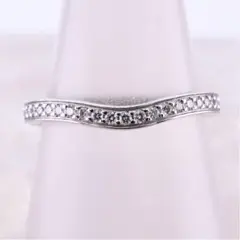 ★Cartier★ バレリーナカーブ ハーフエタニティ 結婚指輪 Pt950