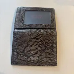 TUMI トゥミ カードケース 定期入れ 名刺入れ パイソン