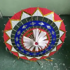 踊り傘 鳥取 しゃんしゃん祭り 和傘 鈴付き 舞台 小道具 インテリア 小物格安 m40248639987_1.jpg?1748918597