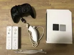 Wii 本体+リモコン、ヌンチャク等周辺機器 +マリオパーティ5付き!!