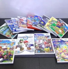 Wiiソフト まとめ売り セットk - マリオパーティ/カート・スマブラ など