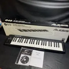 ナオ01さま専用【新品未使用】Alesis Q49 MKII MIDIキーボード 2025年最新】alesis q49の人気アイテム - メルカリ