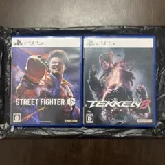 PS5ソフト　鉄拳8 ストリートファイター6セット売り