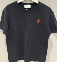 AMI 黒 Tシャツ