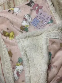 Sanrio ひざかけ裏ボア クロミ シナモン マイメロ