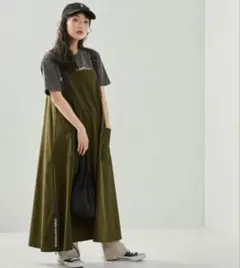 サウザンドマイル　キャミワンピース カーキ
