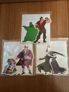 セガラッキーくじ ディズニーヴィランズ ステッカー セット売り