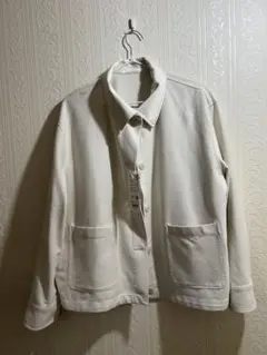 【新品未使用品】 ユニクロ、アイボリー XXL ジャケット(タグ付き)