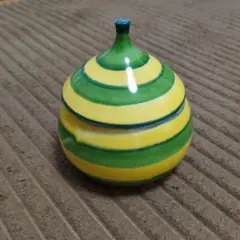 ロジエ レトロ小物入れ 壺 陶器