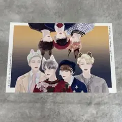 BTS ファンアート 少年団 FA ポストカード ポスカ